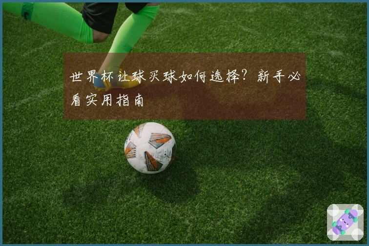 世界杯让球买球如何选择？新手必看实用指南